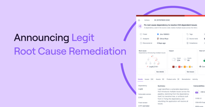 Get details on Legit's new capabilities that allow teams to quickly fix what matters most.